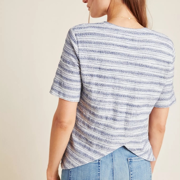 Anthropologie SOL ANGELES Striped Tee - Picture 2 of 9